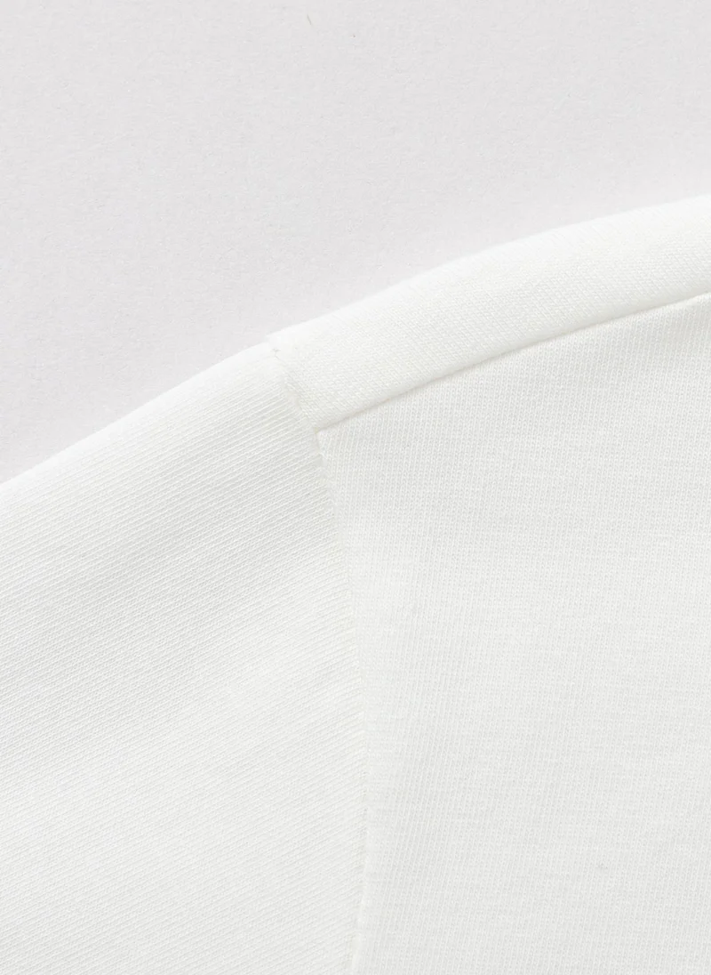 Balabala White Toddler Girls Round v-neck long-sleeved T-shirt for Women | Best Price UAE